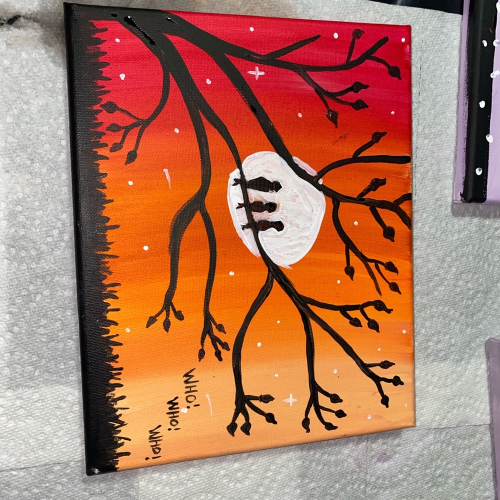 Canvas painting